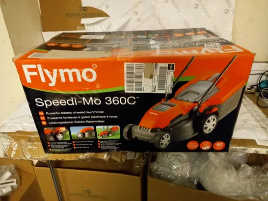 FLYMO SPEEDIMO 360C - BOXED  RRP £134.99