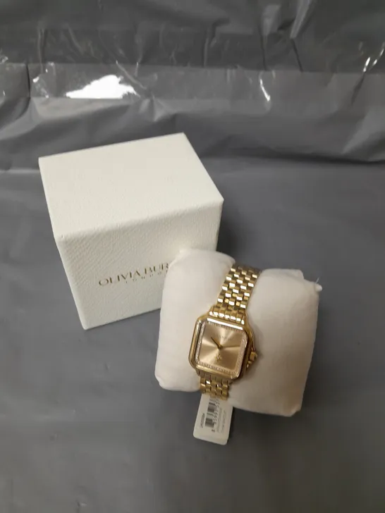 OLIVIA BURTON 28MM GROSVENOR LIGHT GOLD WATCH RRP £149