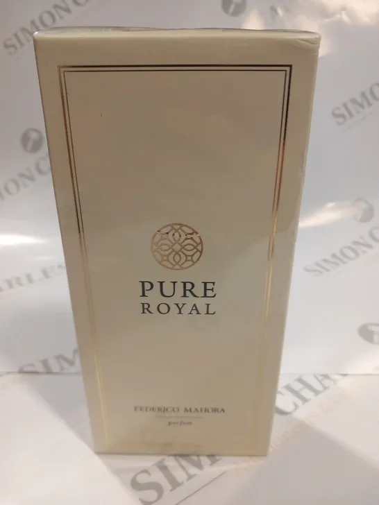 BOXED AND SEALED PURE ROYAL FEDERICO MAHORA PARFUM 50ML