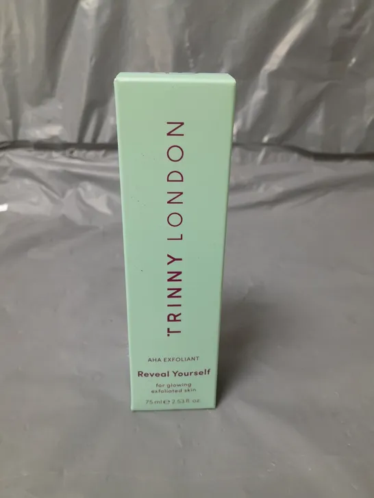 SEALED TRINNY LONDON REVEAL YOURSELF AHA EXFOLIANT 75ML