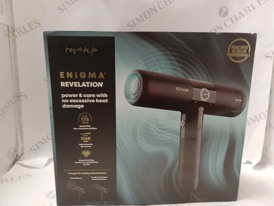 REVAMP ENIGMA REVELATION HAIR DRYER RRP £149.99