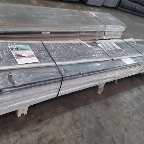 PALLET OF APPROX 10X SOLID LAMINATE WORK TOPS