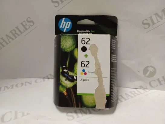 HP 62 BLACK & COLOUR INK CARTRIDGE