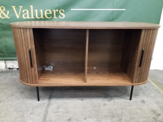 OVAL SIDEBOARD - DARK WOOD