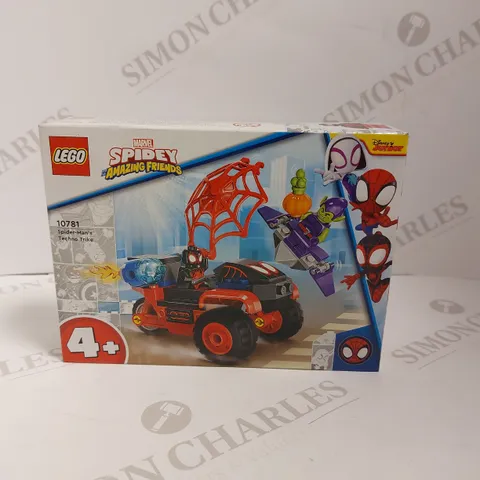 BRAND NEW BOXED LEGO MARVEL SPIDEY AND HIS AMAZING FRIENDS  10781 AGES 4+ SPIDER MANS TECHNO TRIKE