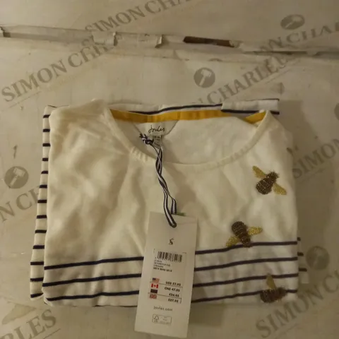 JOULES BEE EMBELISHED TOP SIZE UK14