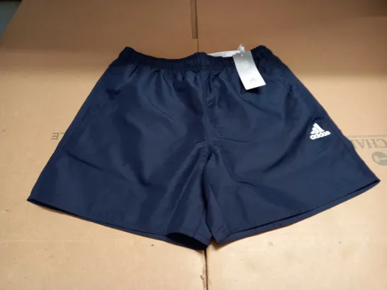 ADIDAS LOGO SWIMMING SHORTS SIZE S