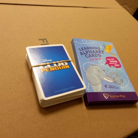 LOT OF 2 CARD GAMES FOR KIDS