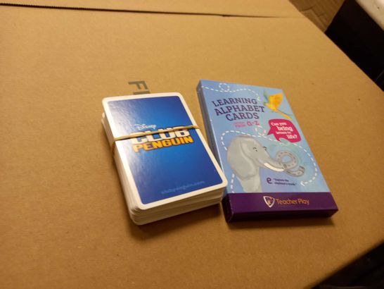 LOT OF 2 CARD GAMES FOR KIDS