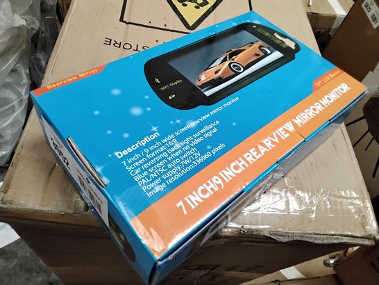 BOXED REARVIEW MIRROR LCD MONITOR 