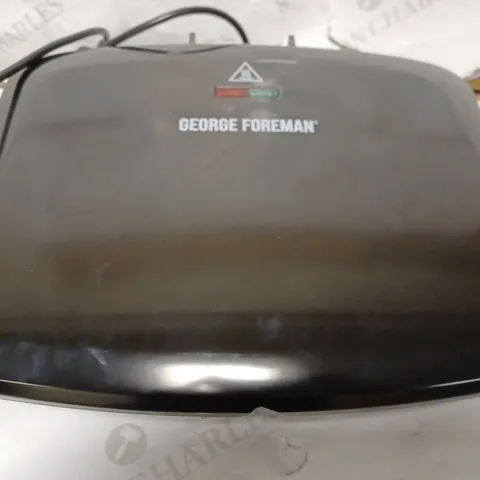 GEORGE FOREMAN MEDIUM REMOVABLE PLATES GRILL, BLACK [24330]