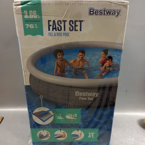 BESTWAY FAST SET POOL INCLUDING FILTER PUMP