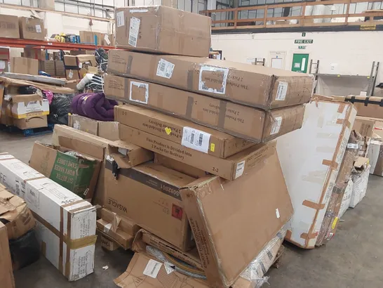 PALLET OF ASSORTED FURNITURE PARTS 