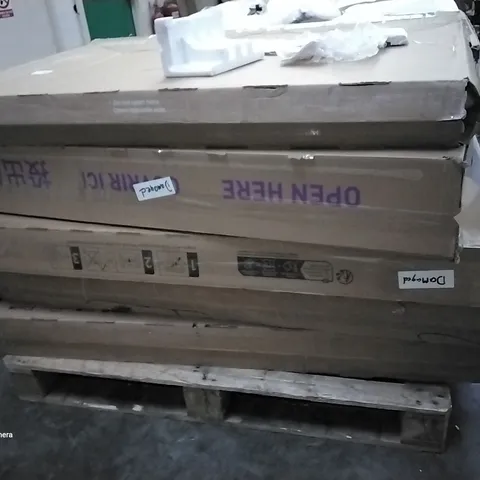 PALLET OF 5 ASSORTED DAMAGED TELEVISIONS