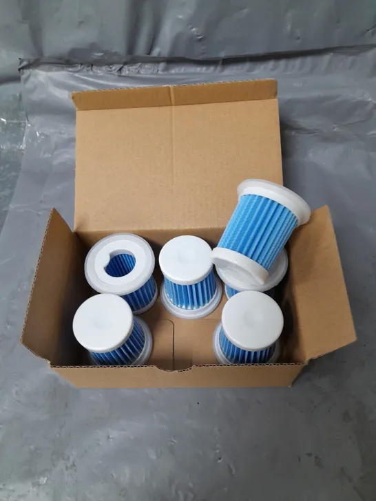 APPROXIMATELY 40 BOXES (6 PER BOX) SMALL HEPA FILTERS