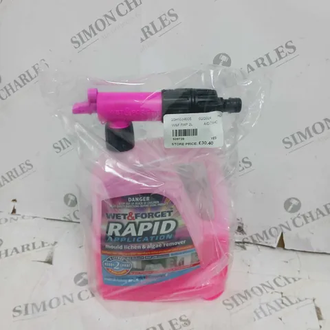 BOXED WET & FORGET RAPID BOTTLE WITH SNIPER NOZZLE