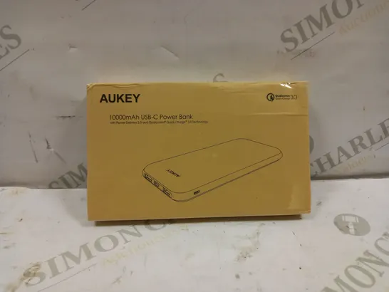 SEALED AUKEY 10000MAH USB-C POWER BANK 