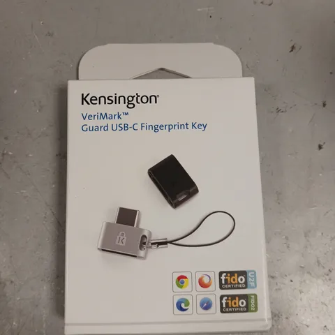 BOXED SEALED KENSINGTON VERIMARK GUARD USB-C FINGERPRINT KEY 