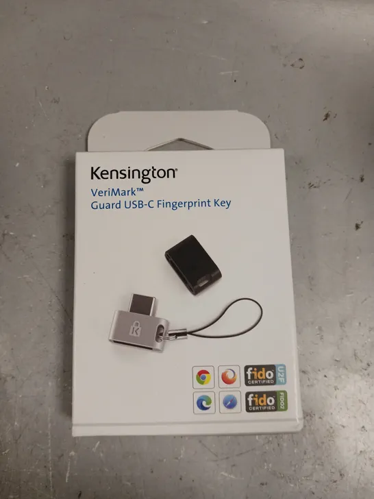 BOXED SEALED KENSINGTON VERIMARK GUARD USB-C FINGERPRINT KEY 