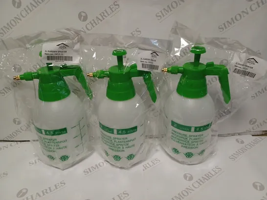 3 OPTIMAL PRODUCTS 2L GARDEN SPRAYER BOTTLES 