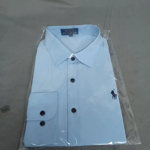 SEALED POLO RALPH LAUREN BUTTONED SHIRT IN PALE BLUE SIZE UNSPECIFIED