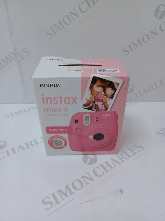 BRAND NEW BOXED FUJIFILM INSTAX MINI 9 INSTANT CAMERA - PINK