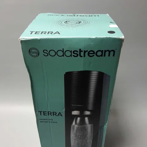 BOXED SODASTREAM TERRA SPARKLING WATER MAKER