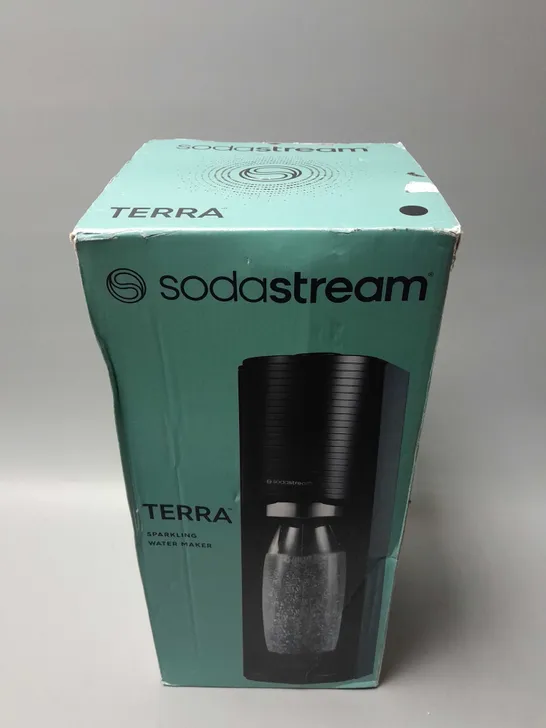 BOXED SODASTREAM TERRA SPARKLING WATER MAKER