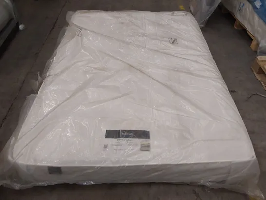 QUALITY BAGGED SILENTNIGHT 1000 POCKET TUFTED 4FT6 DOUBLE MATTRESS 