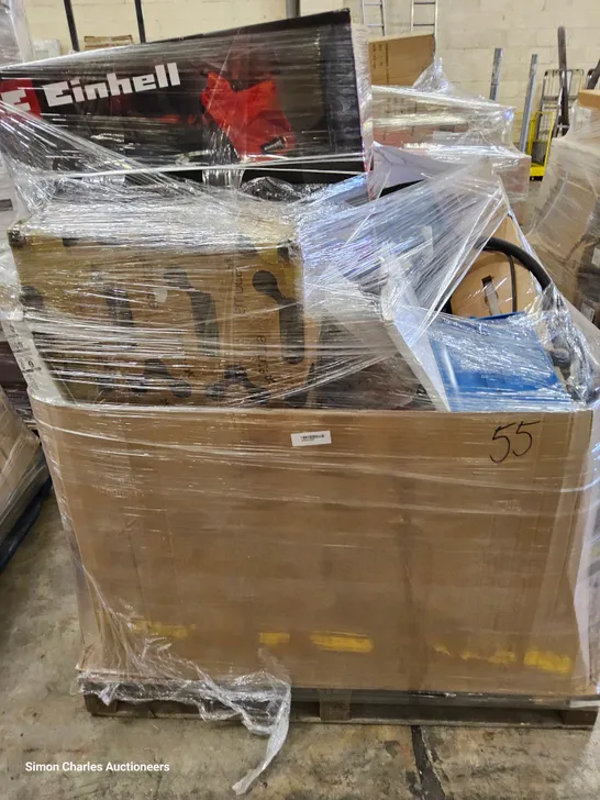 PALLET OF APPROXIMATELY 32 UNPROCESSED RAW RETURN HOUSEHOLD AND ELECTRICAL GOODS TO INCLUDE;