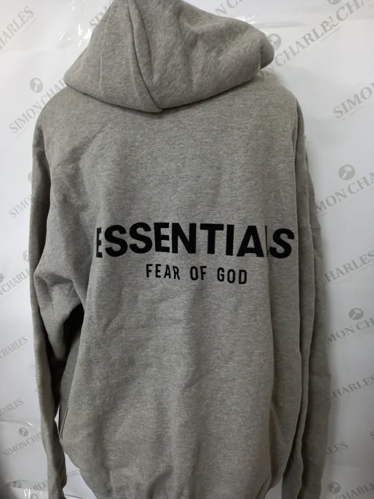 ESSENTIALS FEAR OF GOD HOODIE SIZE S