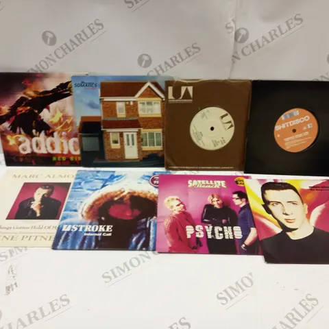 APPROX. 11 X ASSORTED VINYL'S - SMALLER SIZED. ARTISTS VARY 