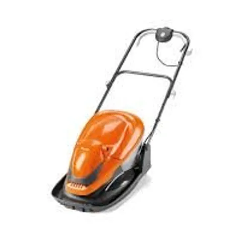 BOXED FLYMO EASIGLIDE 300 CORDED HOVER COLLECT LAWNMOWER