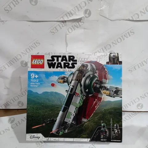 LEGO STAR WARS STAR WARS BOBA FETT STARSHIP SET 75312