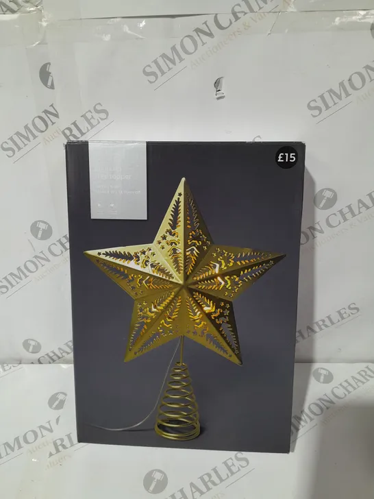 M&S LIGHT UP TREE TOPPER 