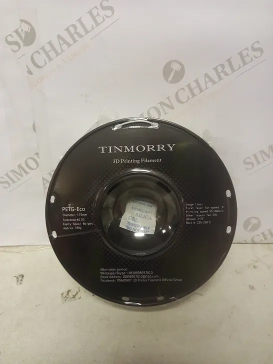 BOXED TINMORRY 3D PRINTING FILAMENT 