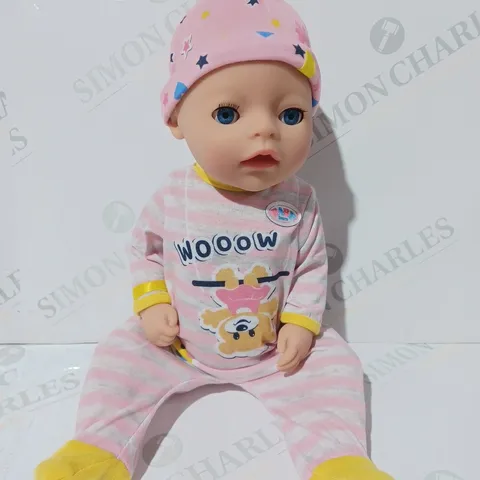 BOXED BABY BORN LITTLE GIRL DOLL