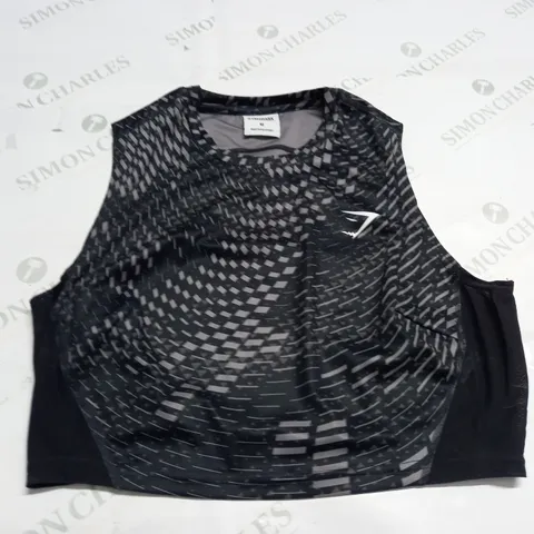 GYMSHARK WOMENS SPORTS TOP - M