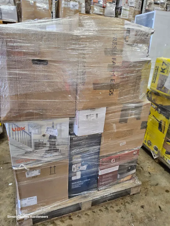 PALLET OF APPROXIMATELY 24 UNPROCESSED RAW RETURN HOUSEHOLD AND ELECTRICAL GOODS TO INCLUDE;