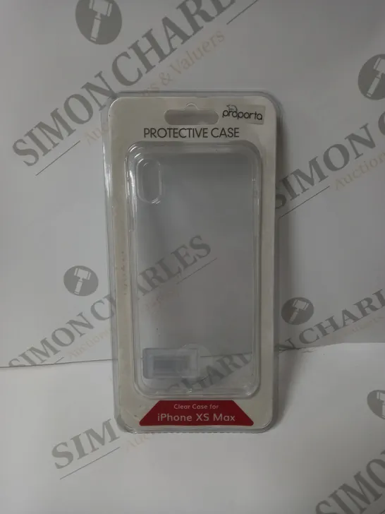 APPROXIMATELY 100 BOXED PROPORTA CLEAR PROTECTIVE CASE FOR IPHONE XS MAX