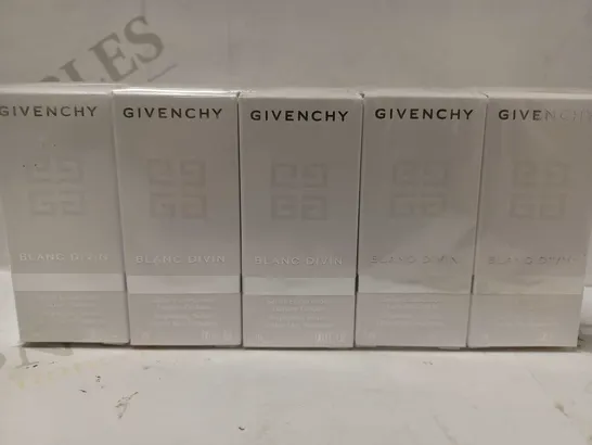 LOT OF APPROX 10 X 2ML GIVENCHY BLANC DIVIN BRIGHTENING SERUM GLOBAL SKIN RADIANCE 