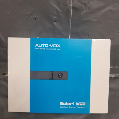 BOXED AND SEALED AUTO-VOX SOLAR1 PRO WIRELESS BACKUP CAMERA 