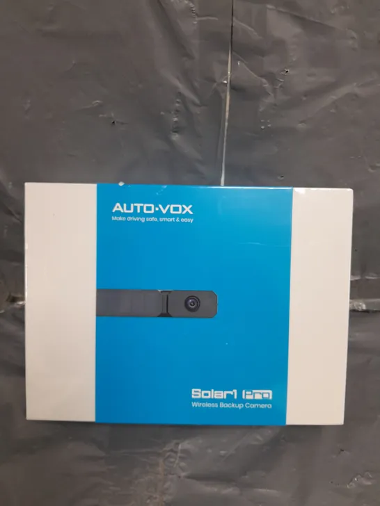 BOXED AND SEALED AUTO-VOX SOLAR1 PRO WIRELESS BACKUP CAMERA 