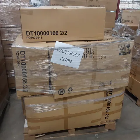 PALLET OF ASSORTED BOXED INCOMPLETE FURNITURE PARTS