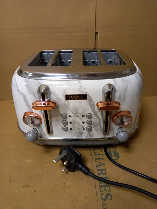 TOWER BOTTEGA T20017WMRG 4-SLICE TOASTER