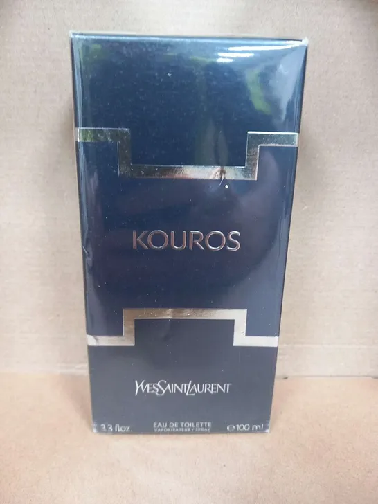 BOXED AND SEALED YVES SAINT LAURENT KOUROS EAU DE TOILETTE 100ML