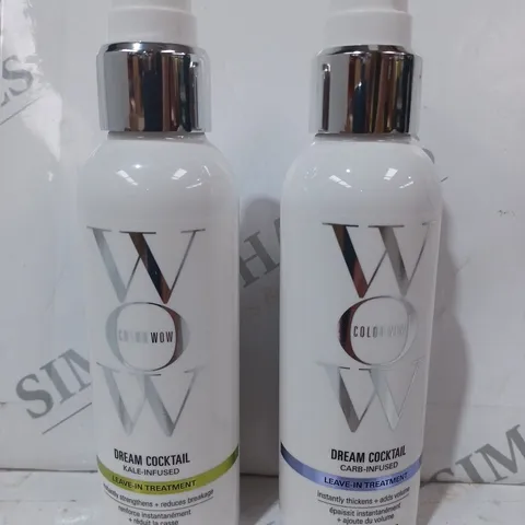 BOXED WOW DREAM COCKTAIL HAIR CARE SET OF 2 X 200ML BOTTLES