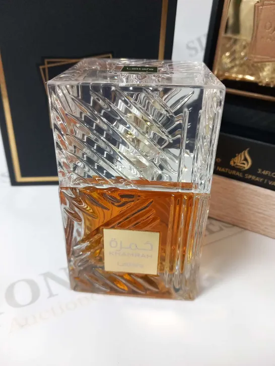 BOXED KHAMRAH LATTAFA EAU DE PARFUM 100ML