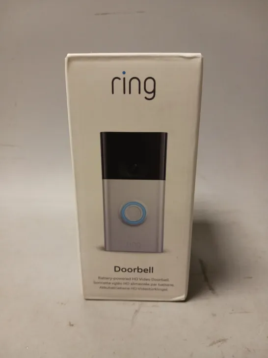 SEALED RING DOORBELL 