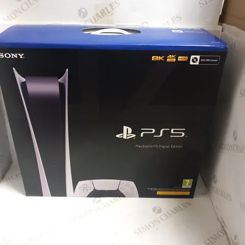 BOXED SONY PLAYSTATION 5 825GB WITH 1 CONTROLER